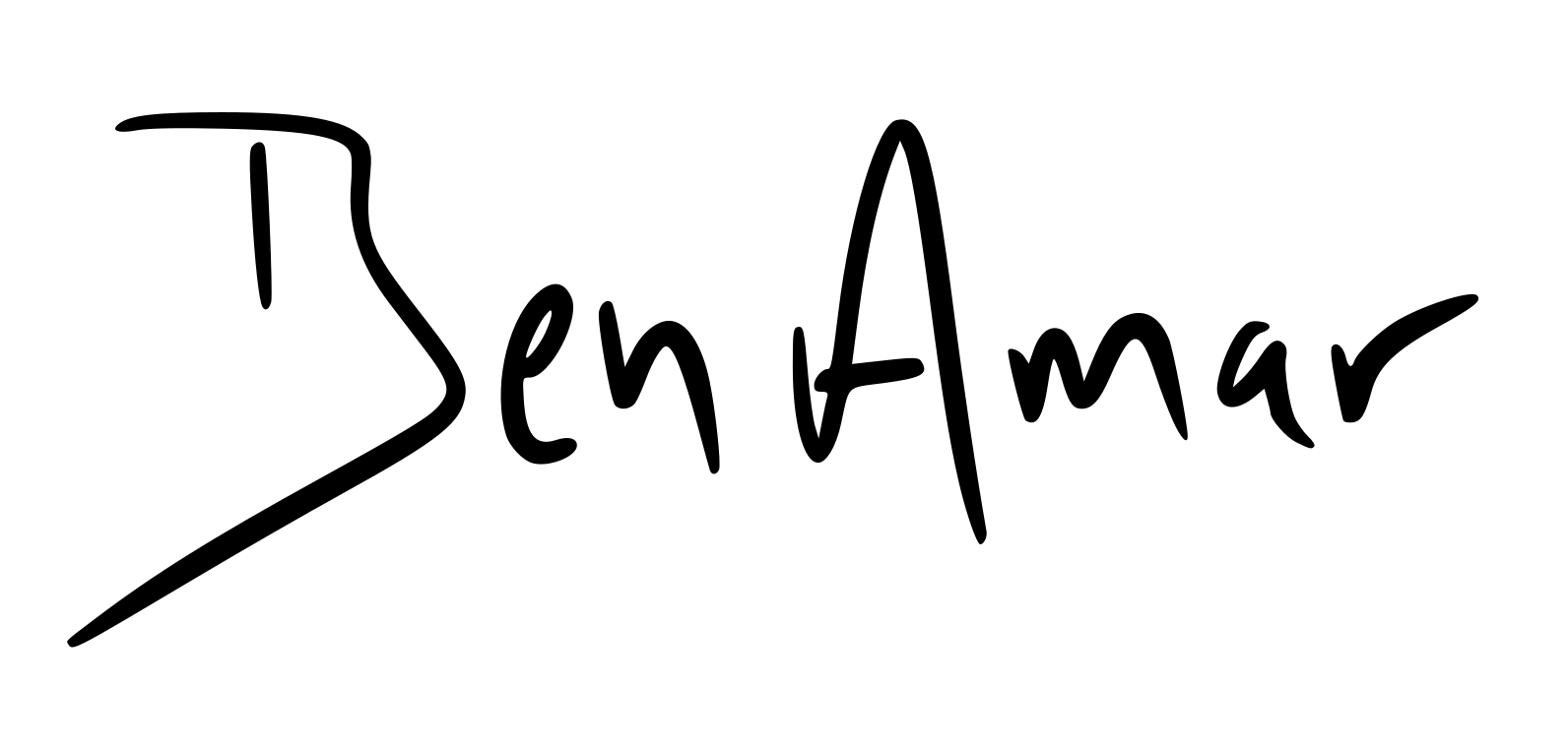 BENAMAR - Logo - V01 - Black